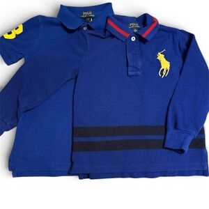 Big Pony Mesh Long-Sleeve Polo Shirt / Big Pony Cotton Mesh Polo Shirt.